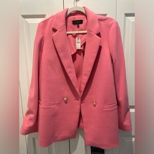 Talbots blazer size 12 pink